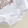 thumbnail image 7 of Baby Onesies Boy Little Bitty Country Baby Boy Girl Clothes Infant Bodysuit Funny Cute Baby Baby Newborn Boy Short Sleeve Neutral Baby Clothes Girl Romper, 7 of 7