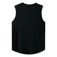 thumbnail image 6 of ZyeKqe Mens Tank Tops Notch V Neck Sleeveless Loose Fitted Summer Casual Vacation Beach Solid Color T-Shirts, 6 of 9