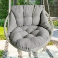 thumbnail image 6 of Egg Chair Cushion, Thick Leisure Hanging Basket Chair Cushion, Swing Chair Cushion, Removable and Washable Hanging Chair Cushion Gray, 6 of 10