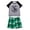 Green-Kids, variant on Odeerbi Christmas Pajamas for Family Plaid Holiday Short Sleeve Family Christmas Pajamas Matching Sets Dad Fashion Plaid Print Tops Pants Sleepwear Xmas Family Matching PJs Set Green
