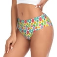 thumbnail image 2 of Fotbe colorful easter eggs Calzones Estampados para Mujer – Ropa Interior de Algodón, Cómoda, Suave y Elástica-XX-Large, 2 of 6
