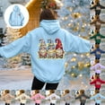 thumbnail image 2 of TTUHYWXI Christmas Hoodies for Women Fashion Graphic Sweatshirts Casual Long Sleeve Hooded Christmas Hoodies for Girls Teen (Green, M), 2 of 8