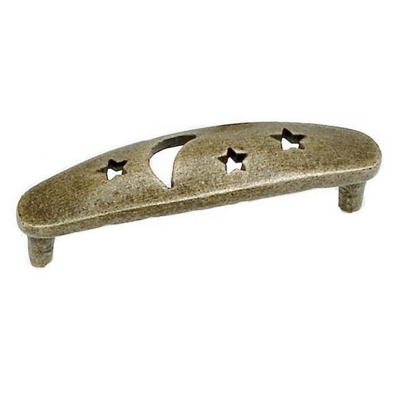 Laurey 14005 3 in. Celestials Pull - Antique Brass
