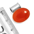 thumbnail image 2 of 925 Sterling Silver Women Jewelry Natural Carnelian Pendant, 2 of 4