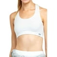 thumbnail image 2 of Women's Seamless Racerback Sports Bra, White L, 1 Pack, 2 of 3