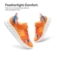 thumbnail image 4 of Zapatillas de Tenis para Niños DREAM PAIRS KD18002-1 Naranja Azul Talle 3, 4 of 6