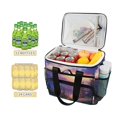 thumbnail image 2 of FORMRS Insulated Cooler Bag 24 Cans Capacity Soft Leakproof Lunch Box with Side Pockets, Beautiful Mountain, 2 of 7