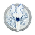 thumbnail image 6 of Linen Napkins With Blue Stitch Edges, Set of 4, 6 of 7
