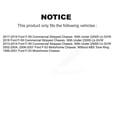 thumbnail image 2 of CMX Front Rear Disc Brake Rotors Kit for Car Ford F-53 Motorhome Chassis F-59 Commercial Stripped K8-101819, 2 of 8