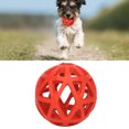 thumbnail image 3 of Hollow Dog Ball, Rubber Flexible Resistant Teeth Grinding Interactive Pet Chewing Ball Toy, Dog Ball Toys Training for Indoor Outdoor (Small 1.5m 3 Layers), 3 of 9