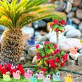 thumbnail image 6 of 200pcs Figurine Micro Landscape Decoration Animal Figurine Mini Resin Garden Ornament, 6 of 6