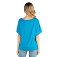 thumbnail image 7 of Maternity Wide Boat Neck Dolman Sleeve Top, 7 of 7