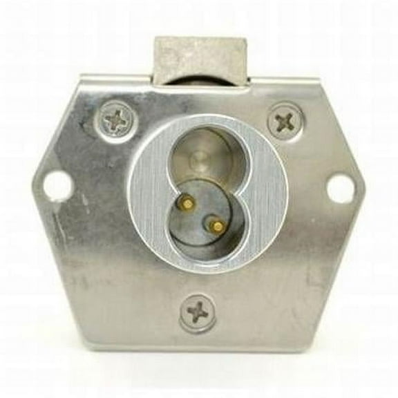 Stanley Best 5L7RL2626 5L Series 7 Pin Rim Latchbolt Vertical Cabinet Lock, Satin Chrome