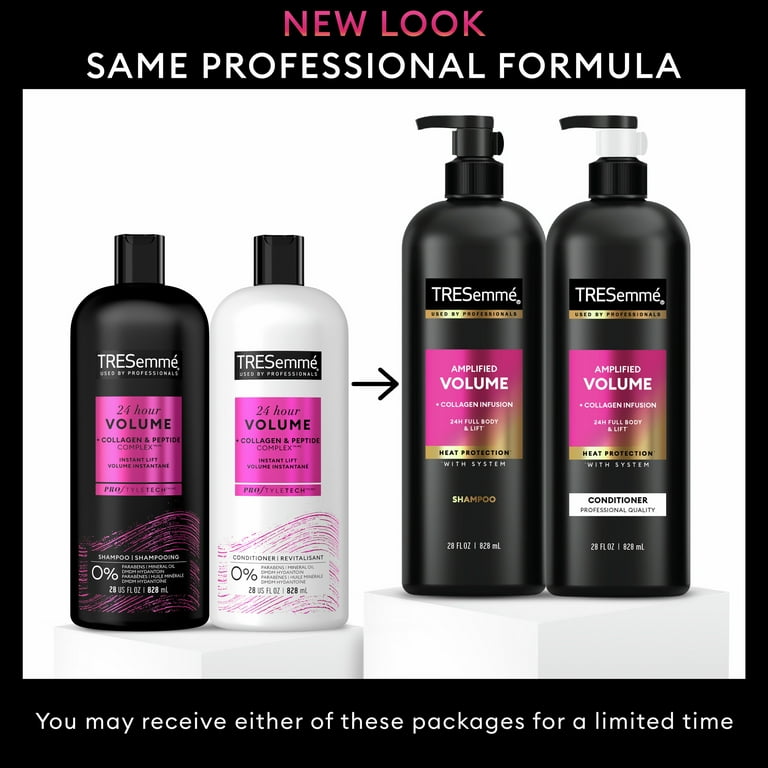 Tresemme Shampoo and Conditioner for Women Amplified Volume Twin