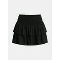 thumbnail image 5 of No Boundaries Tiered Mini Skirt, Women's, 5 of 5