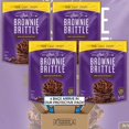 thumbnail image 2 of Sheila G's Brownie Brittle Bundle Pack - Dark Chocolate Sea Salt - 4 Resealable 5 Ounce Bags - Thin, Light And Crispy - For Lunches, On The Go Snacks, Movie Nights in Cornershop Confections Pack, 2 of 3