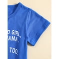 thumbnail image 5 of Bagilaanoe 2pcs Newborn Baby Boy Short Pants Set Short Sleeve Letters Print T-Shirt Tops + Shorts 6M 12M 18M 24M Infant Casual Summer Outfits, 5 of 9