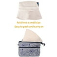 thumbnail image 5 of DLAPL Embroidered Bucket Hat for Women Men Fashion Summer Beach Fisherman Cap, Butterfly Beige, 5 of 5