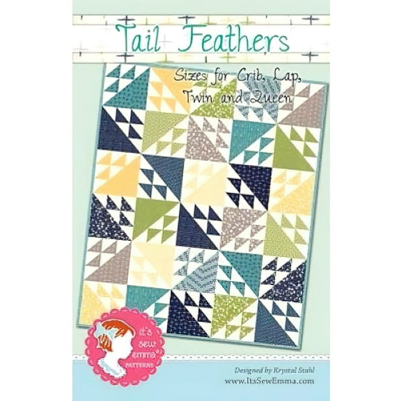 Tail Feathers Quilt Pattern by It's Sew Emma