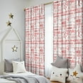 thumbnail image 5 of Blackout Kids Curtains,Red Baseball Terms Pattern Childrens Insulated Curtains Set Of 2,Bedroom Essentials,Toddler Room Decor 52"x84", 5 of 5