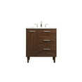 thumbnail image 3 of Elegant Kitchen and Bath 30 inch bathroom vanity in Walnut, 3 of 8