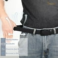 thumbnail image 2 of JASGOOD Elastic Braided Belts for Men Stretch Woven Belts for Work Casual, 2 of 9