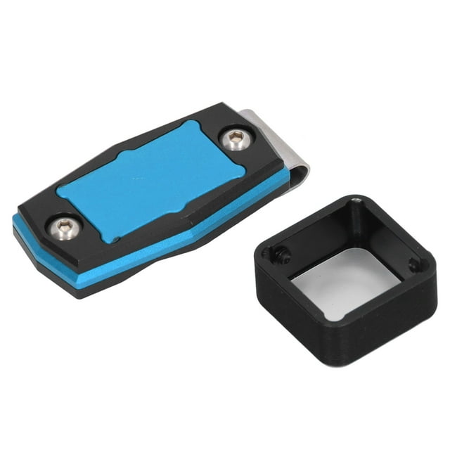 Support de Craie de Billard en Alliage d'Aluminium Support de Craie de Queue de Snooker Boîte de Rangement de Craie de Snooker avec Clip Fixe