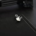 thumbnail image 4 of QQTDFG 20G Surgical Steel Stud Earring Heart CZ Cartilage Earring Helix Tragus Piercing-Style 5, 4 of 5