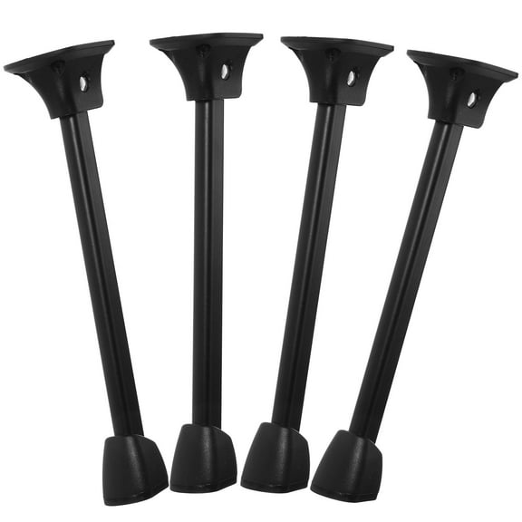 WHAMVOX 4 Pcs Folding Table Legs Adjustable Height Base Work