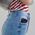 thumbnail image 4 of Folding Mini Pocket Hair Comb with Mirror Travel Set, 4 of 4