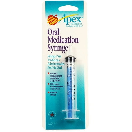 Apex Oral Medication Syringe 1 ea (Best Oral Antifungal Medication)