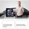 thumbnail image 6 of Plastic Trim Restorer & Coating Agent - Quick Car Plastic Interior Scratch Remover, Automotive Plastic Restorer, Black Trim Restorers & Scratch Remover for Vehicles (2PC), 6 of 7