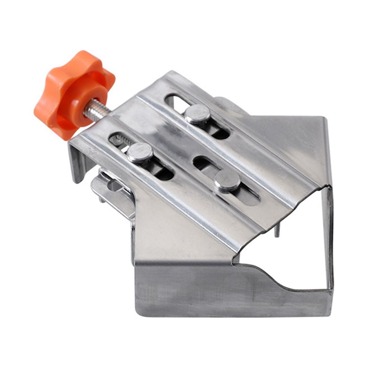 2Pc Carpenter Quick Positioning Clamp for Wood Panel Splicing 90 Degree Right Angle Fixing Clip Right Angle Clamp-Closed