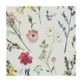 thumbnail image 4 of BANET Square , Wild Floral Washable Table Cover for Party Dinner Decor 36*36, 4 of 8