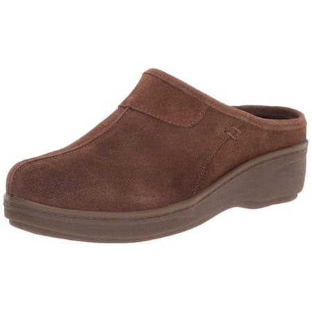 Easy Spirit Women's Shana Clog, Medium Brown-Suede, 7 | Walmart Canada