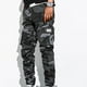 thumbnail image 1 of Pantalones largos para hombre, bolsillos laterales, pies pequeños, ajustados, largos, para hombre, 1 of 5