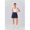 thumbnail image 6 of Pinspark Womens Athletic Sweat Shorts Loose Workout SweatShorts High Waisted Exercise Short Comfy Casual Lounge Shorts with Pockets, 6 of 6