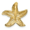 thumbnail image 4 of 14K Polished and Textured Starfish Omega Slide SL625, 4 of 4