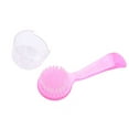 thumbnail image 4 of Plastic Grip Round Bristle Face Facial Cleaning Washing Brush Skin Care Massage, 4 of 6
