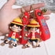 thumbnail image 2 of LLavero de Anime de una pieza para niños, juguetes colgantes de silicona, Luffy, Sauron, Chopper, lindo coche, regalos de cumpleaños, 2 of 5