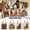 Set of 4, variant on Funny Punch Monkey Tote Bag Reusable Grocery Bags Aesthetic Shopping Shoulder Handbag, Stylish Punch the Monkey Present for Women