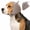 Coffee, variant on Amztom Waterproof Dog Ear Muffs, Adjustable Noise-Reducing Ear Wrap for Bathing & Grooming,(Gray,Small)