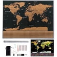 thumbnail image 1 of Scratch Map with Accessories / Scratch Map / World Map - 82 x 59 cm, 1 of 5