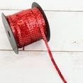 thumbnail image 2 of Threadart 6MM Sequin String - 80 Yard Roll - Red LZ - For Crafting, Decorating, Costumes, & More, 2 of 3