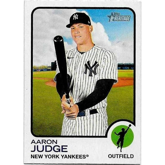 MLB New York Yankees 2022 Heritage Baseball Aaron Judge Trading Card #44 (Topps)