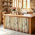thumbnail image 6 of Autumn Branch Trees Cabinet Curtain 32"Wx55"L,Dustproof Pantry Door Curtain W/ Self Adhesive Tape,Fall Forest Vintage Rustic Oil Painting Tall Storage Cover Privacy Drape for Bathroom Kitchen, 6 of 9