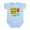 Sky Blue, variant on CafePress - Leap Year Birthday 48 Yrs Infant Bodysuit - Baby Light Bodysuit, Size Newborn - 24 Months