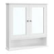 thumbnail image 1 of Mueble de baño VASAGLE con espejo 13 x 56,5 x 58,5 cm blanco, 1 of 5