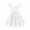 A-5577White, variant on MEZZALL Girls Summer Dresses O-Neck Casual A-Line Toddler Dress With Elastic Waist Solid Color For Outdoor Play And Daily Wear Infants Sundress Soft / 2-3 Years