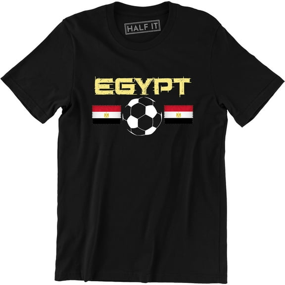 Egypt Soccer Ball Game Sports Egyptian Football Team Fan Men's T-Shirt